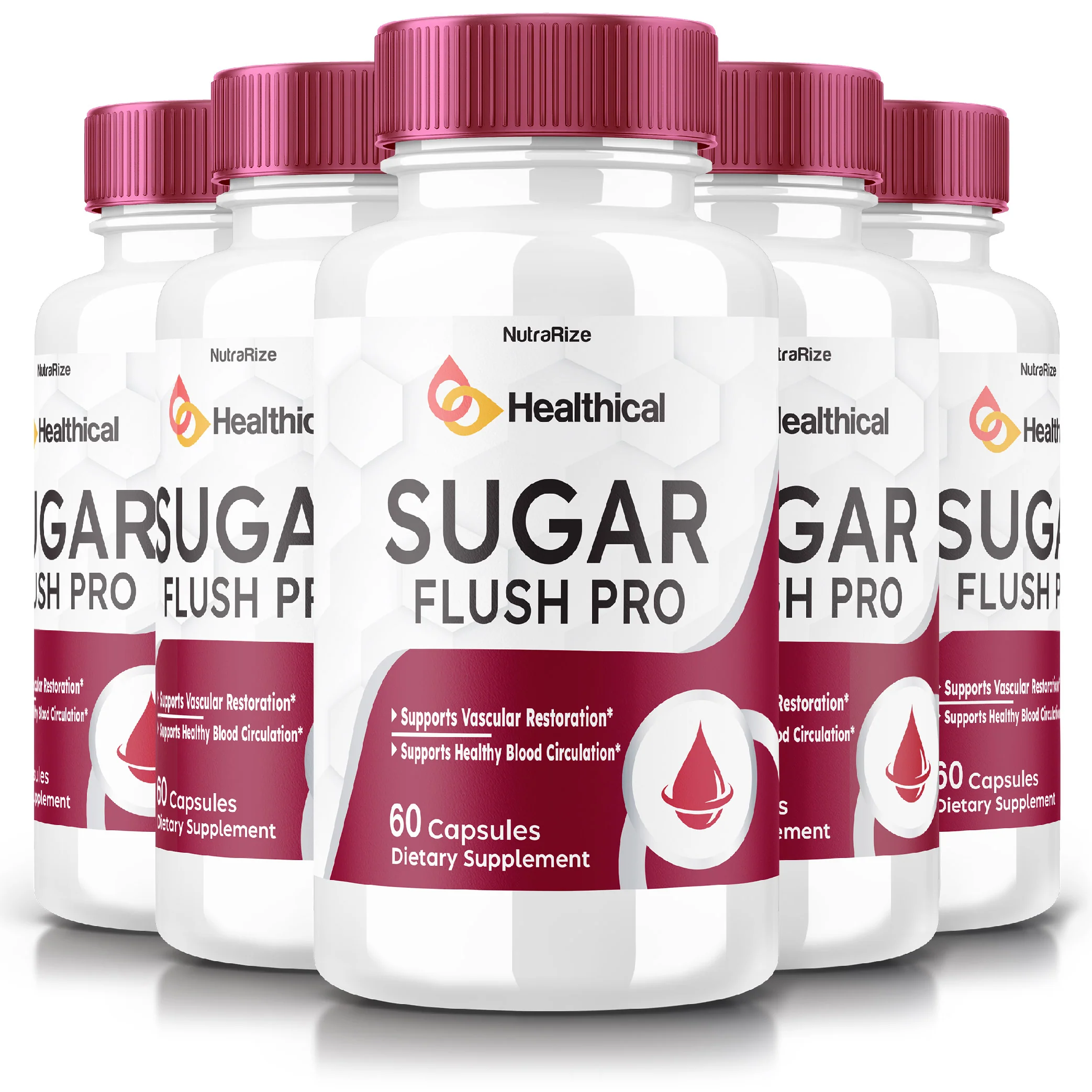 Blood Sugar Focus 6 bottle value package for an extended daily blood sugar and metabolic wellness routine